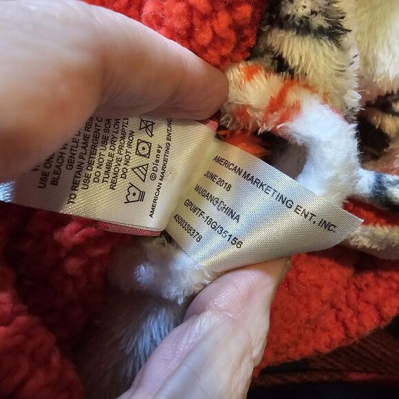 Disney Minnie Mouse Toddler Bath Robe Size 3T Christmas Winter Santa Claus Cozy - Picture 9 of 9